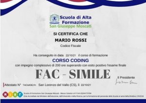 FAC - SIMILE CODING