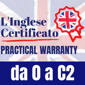 Banner di Inglese Certificato Practical Warranty 0C2
