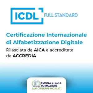 Banner promozione della certificazione ICDL full standard