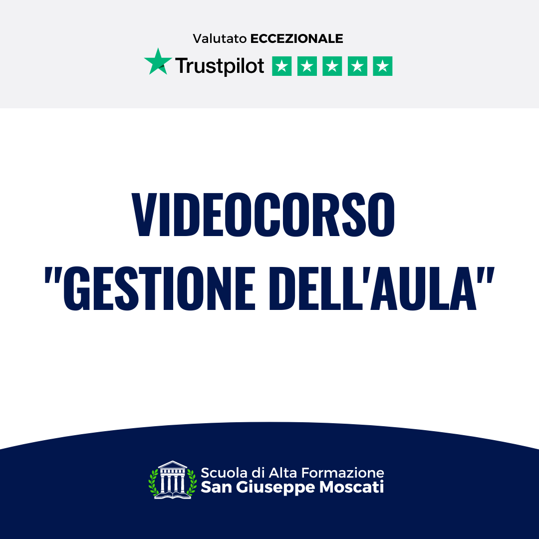 Banner del Videocorso di "Gestione dell'aula"