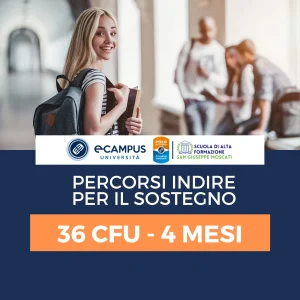 Percorsi INDIRE Ecampus - 36 CFU