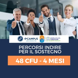 Percorsi INDIRE Ecampus - 48 CFU