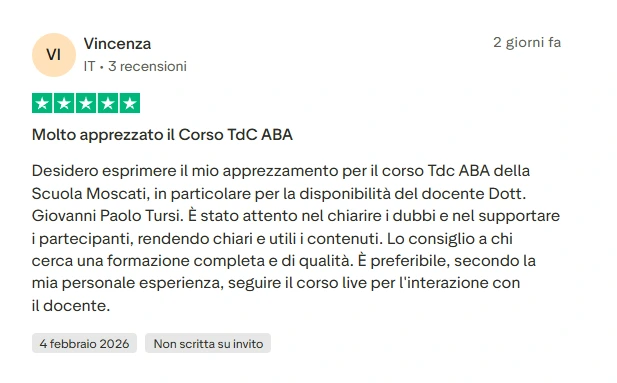 Recensione Corso ABA