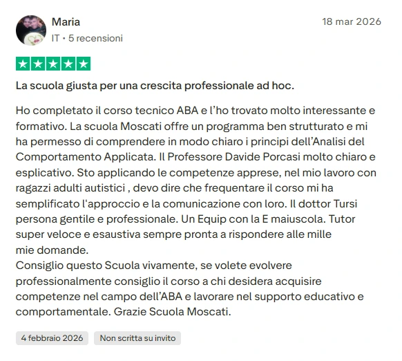 Recensione Corso ABA